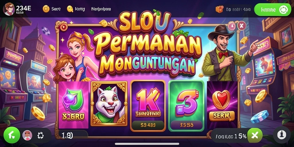 Tampilan gameplay Slot yang menarik dan interaktif di 234E.