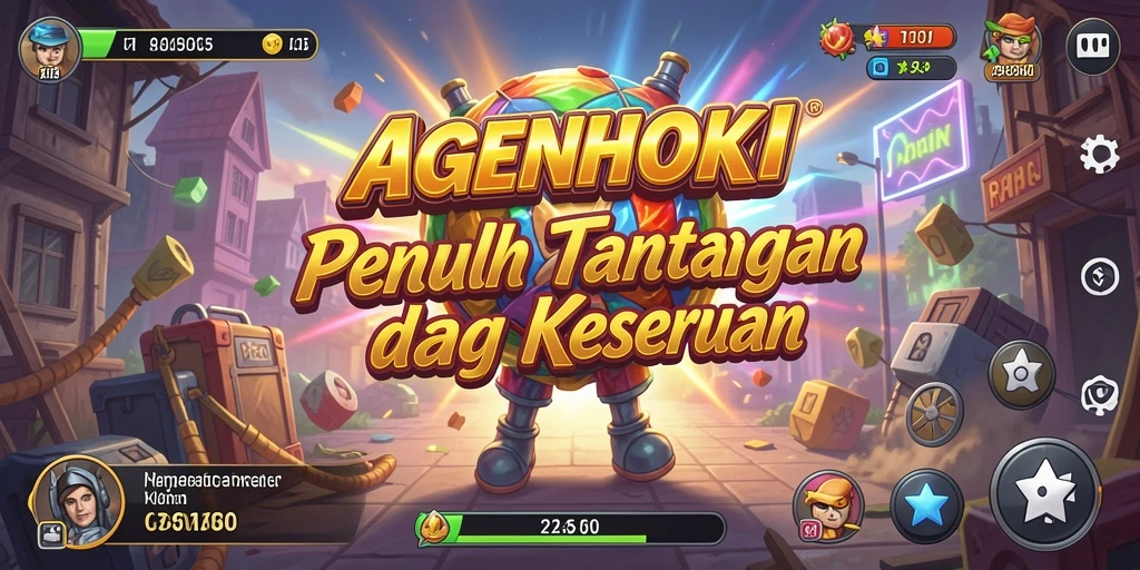 Screenshot AGENHOKI menampilkan momen gameplay seru dan tantangan menarik.