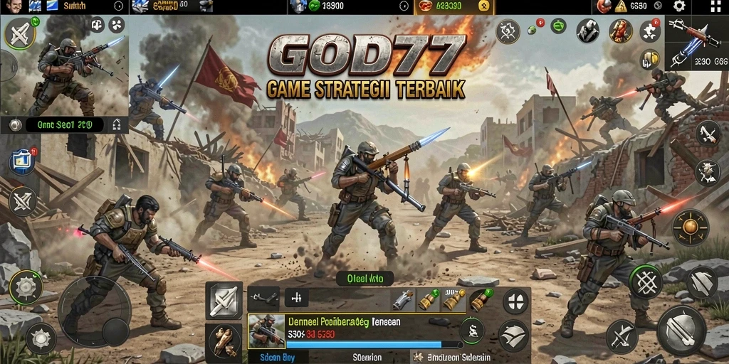 Gameplay seru dan mendebarkan dalam <strong>GOD77</strong> dengan strategi pertempuran canggih.