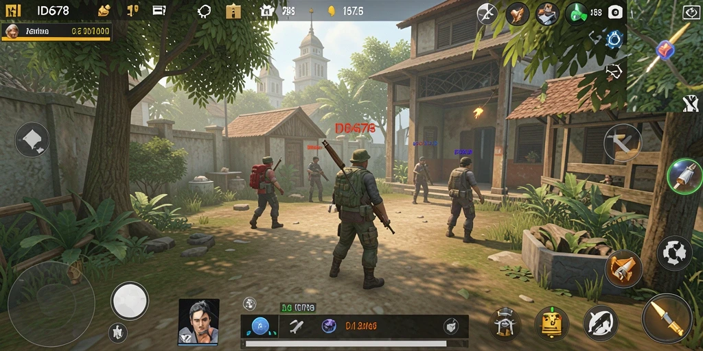 Gambaran gameplay interaktif dan menarik dari ID678.
