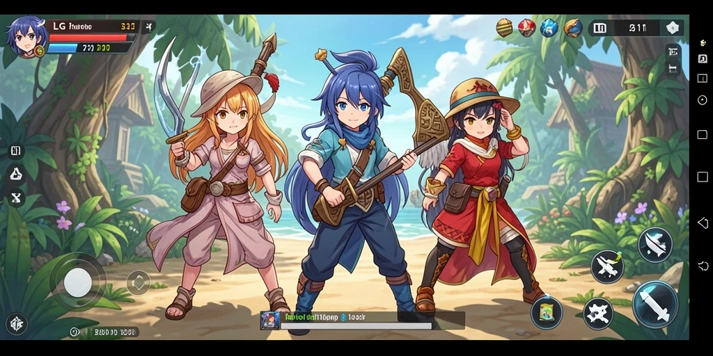 Tampilan gameplay yang mengesankan dan penuh aksi dari LG111.