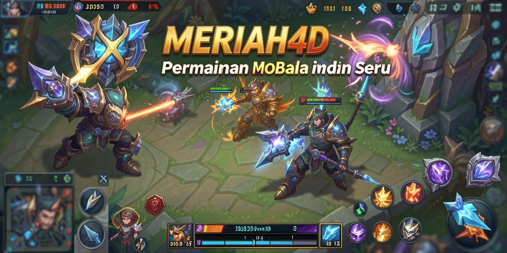 Tampilan gameplay seru dan strategi dalam MERIAH4D.