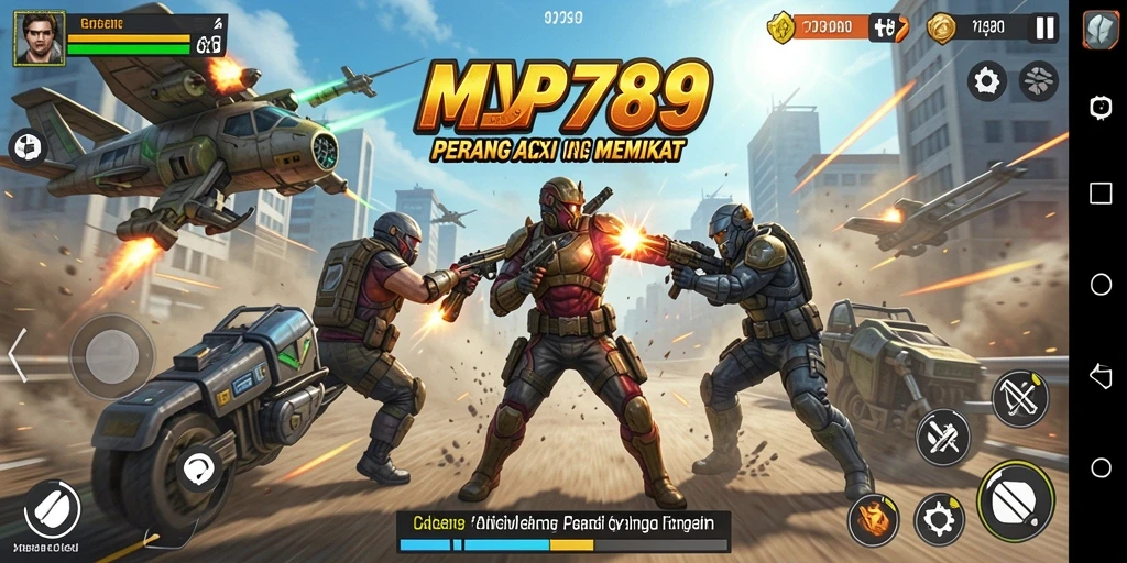 Screenshot menunjukkan aksi seru dalam game MVP789 dengan grafis menakjubkan.