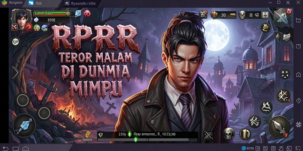 Gameplay yang mencekam di RPRR, menampilkan suasana Horror yang mencekam.