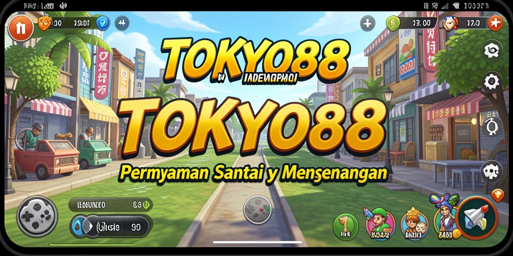 Tangkapan layar menunjukkan aksi menghibur di TOKYO88.
