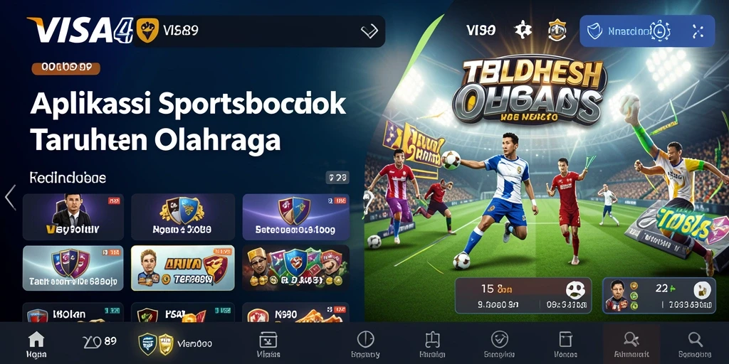 Tampilan gameplay menarik dari <strong>VISA89</strong> dalam taruhan olahraga.
